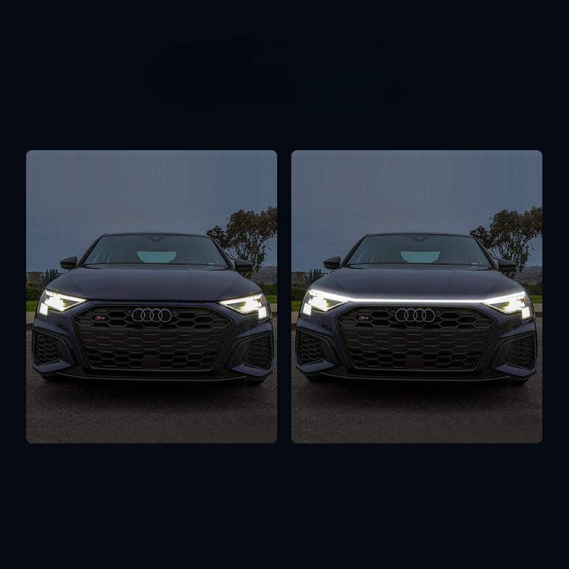 Dynamische LED-Haubenbeleuchtung (2 m Streifen)