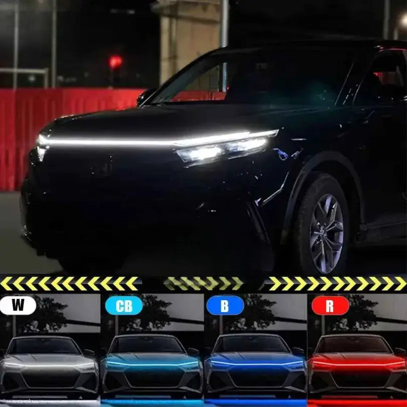 Dynamische LED-Haubenbeleuchtung (2 m Streifen)