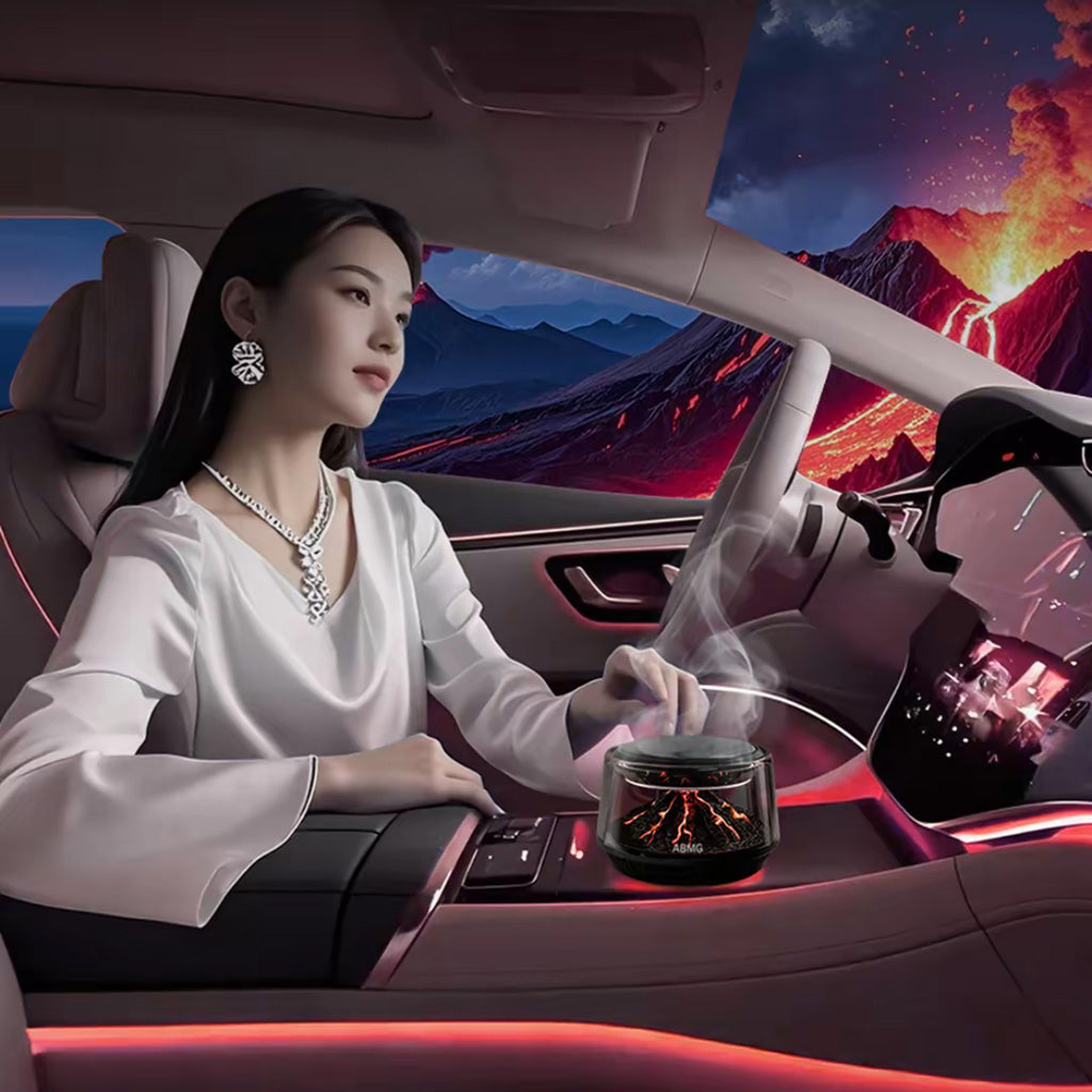 Auto-Lufterfrischer mit Vulkan- und Gletscherduft