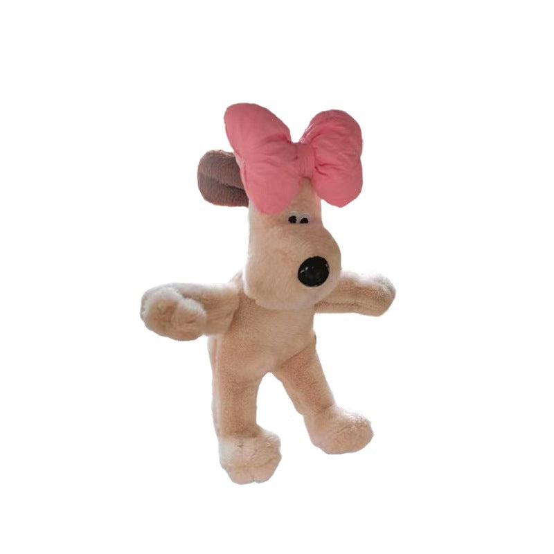 Schattige Decoratiehond Auto