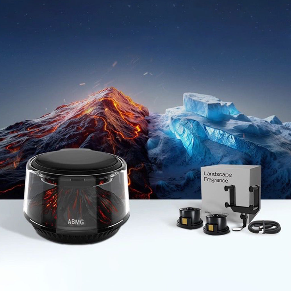 Auto-Lufterfrischer mit Vulkan- und Gletscherduft