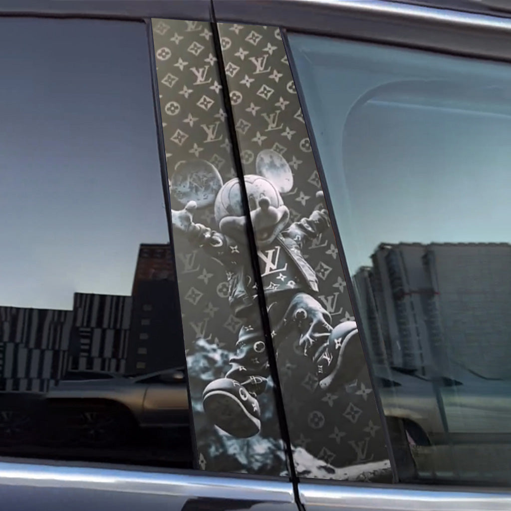 cool miky mouse car stickers