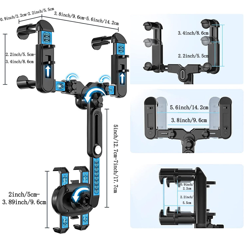 Handyhalterung für den Rückspiegel