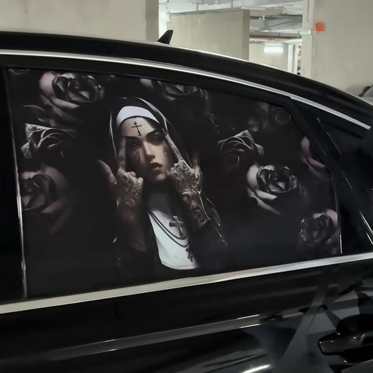 Individuelle Autofensterdekorationen