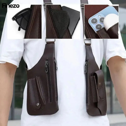 Außen Anti-Diebstahl Unterarm Schultertasche für Männer