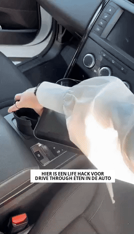 FlexiTray – 4-in-1-Becherhalter & Snacktablett