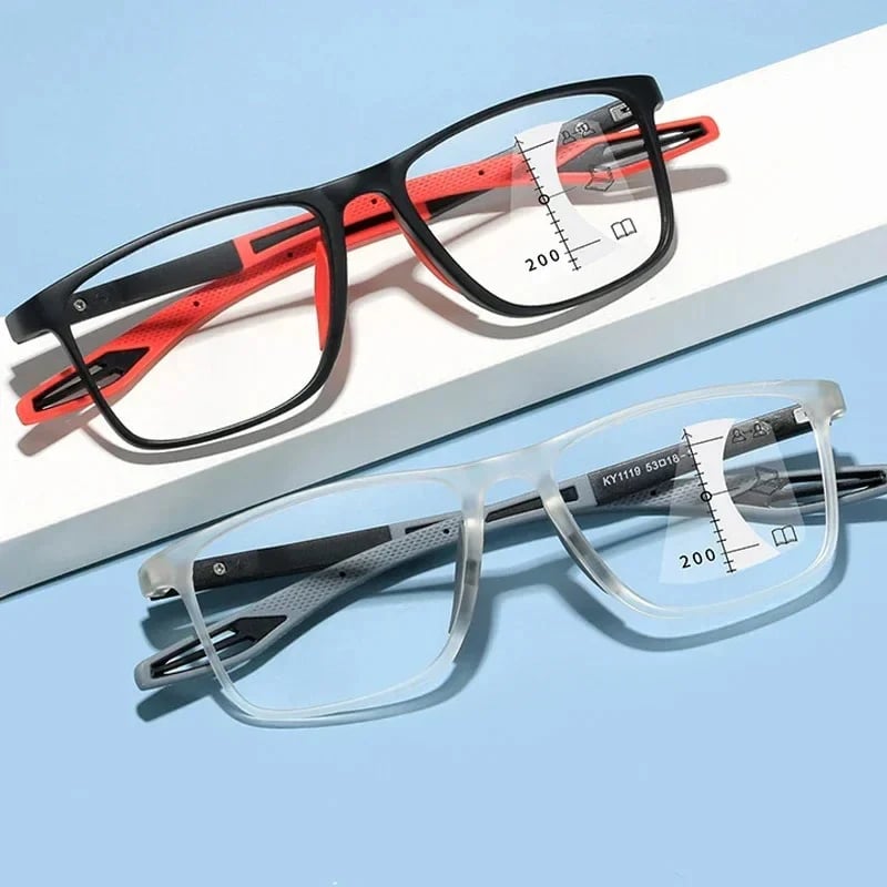 Vision-Sync Multifokal Alter Blumenbrille Sonnenbrille