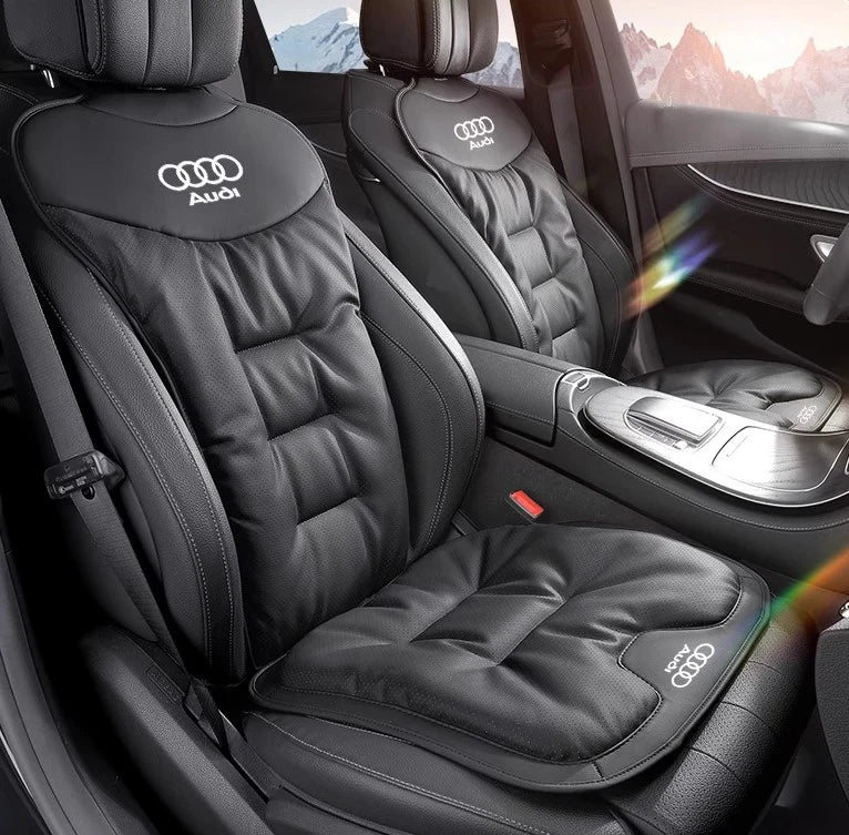 Autositzbezug aus Leder mit Logo