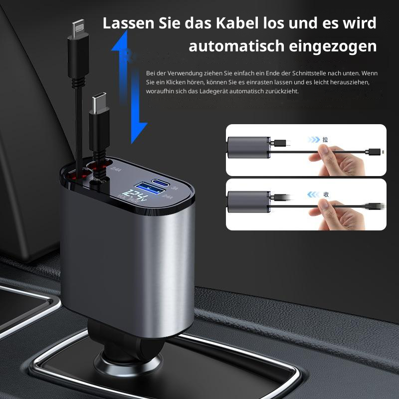 4-in-1 Auto-Ladegerät