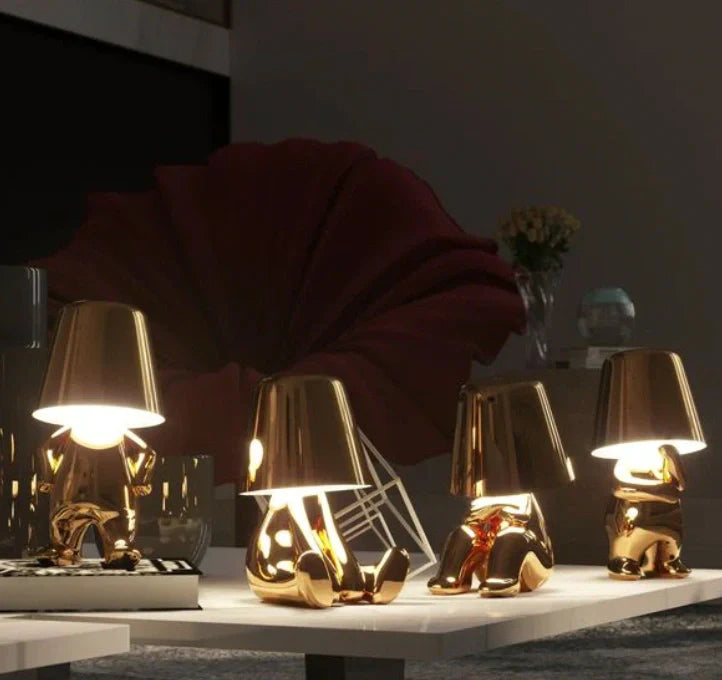 „Der Denker“ – Designlampe