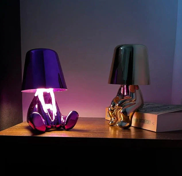 „Der Denker“ – Designlampe