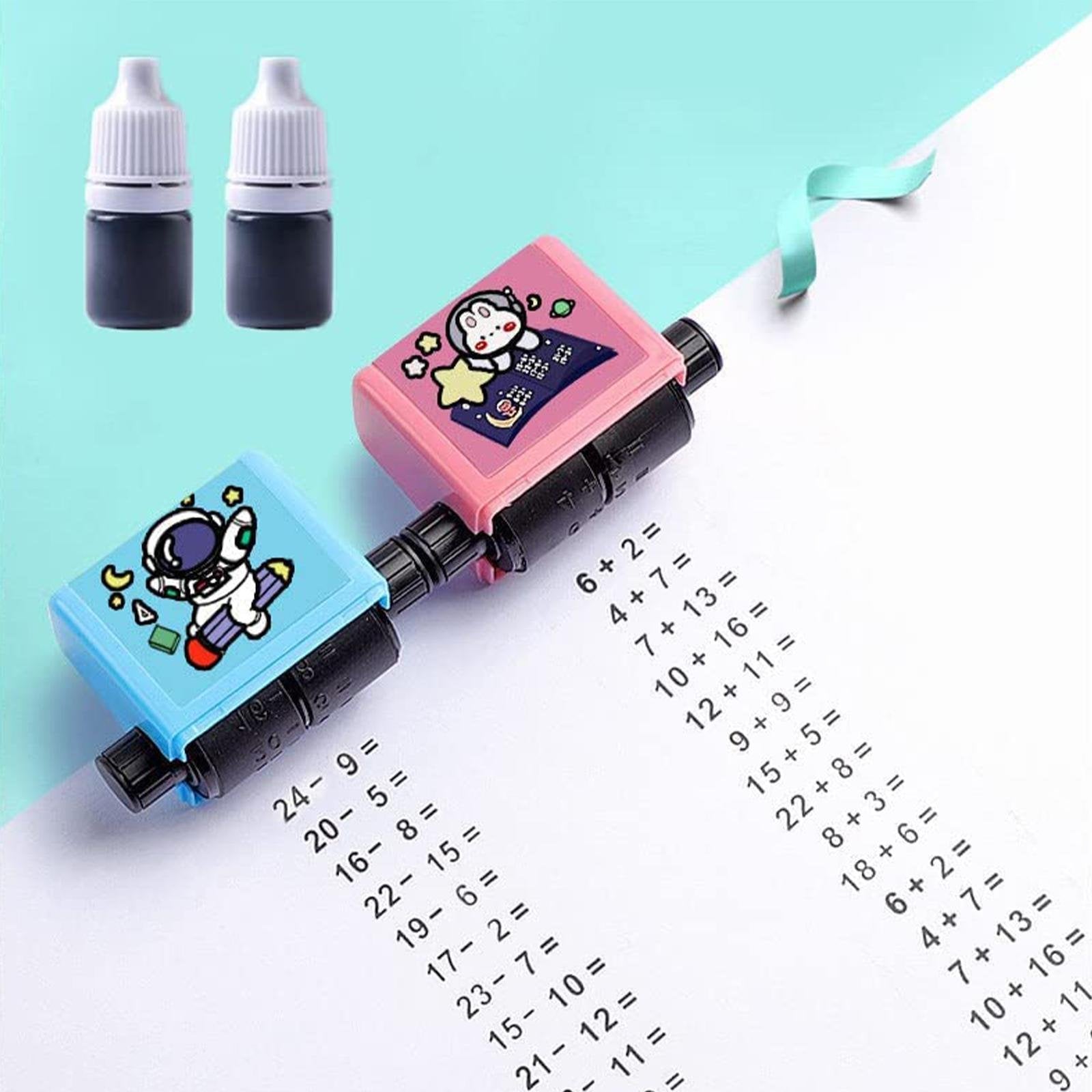 Mathe Stempelrollen-Set 