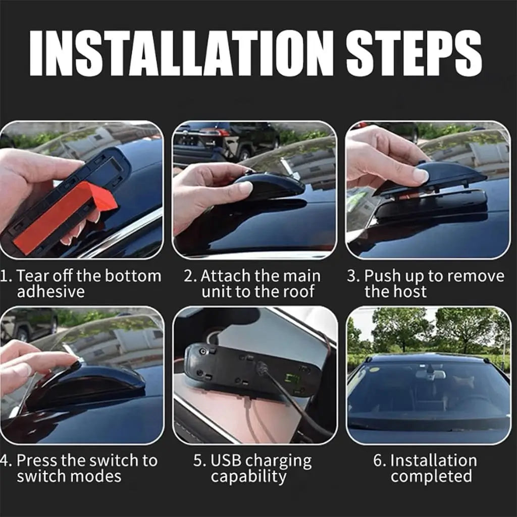 Drahtloser Fahrzeuglaserlichter