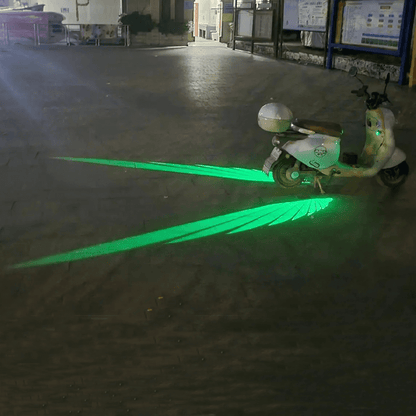 LED-Autolicht mit Engelsflügeln