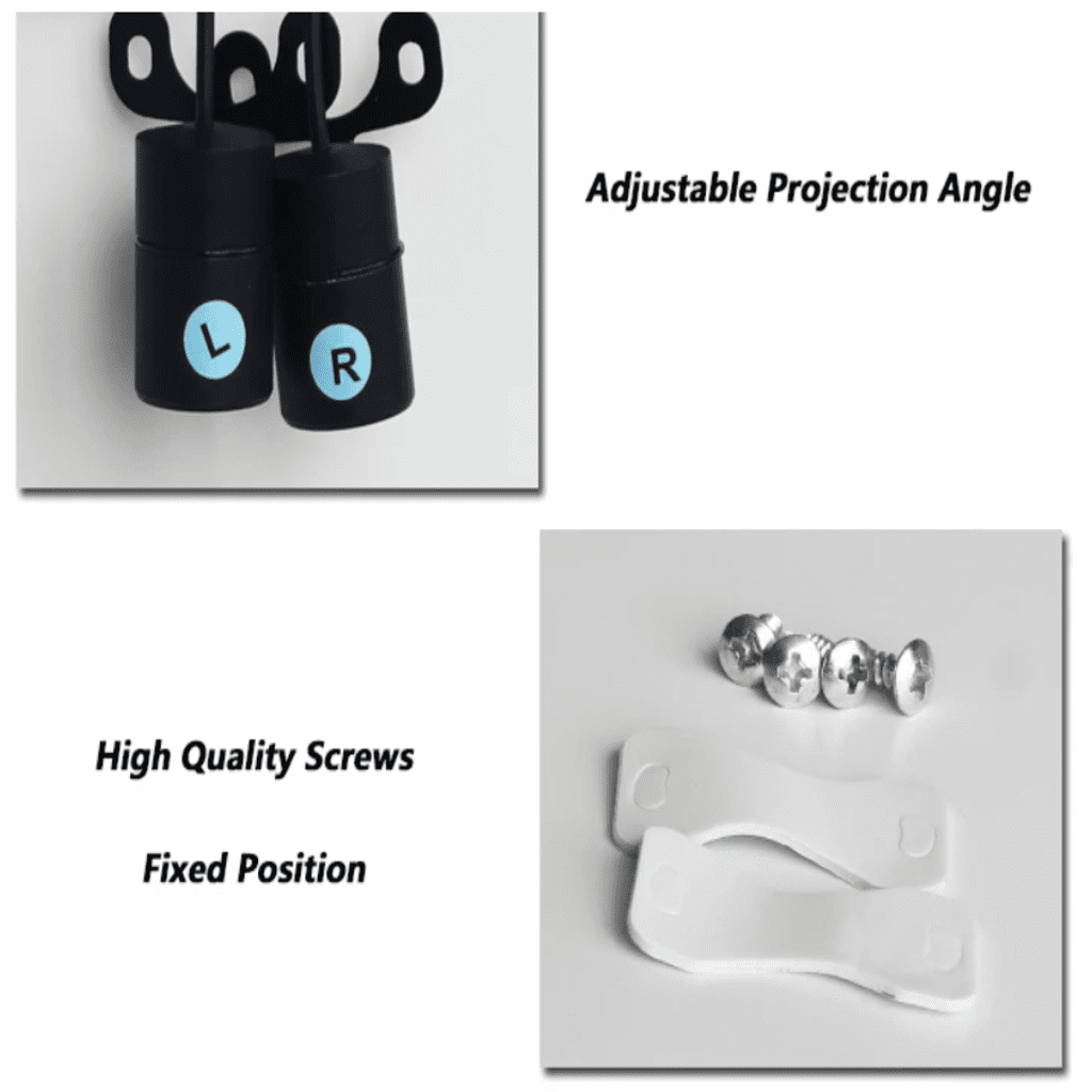 LED-Autolicht mit Engelsflügeln