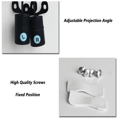 LED-Autolicht mit Engelsflügeln