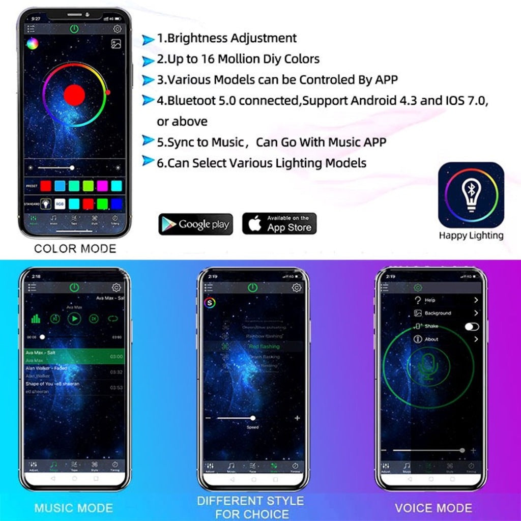 car lights underglow​
