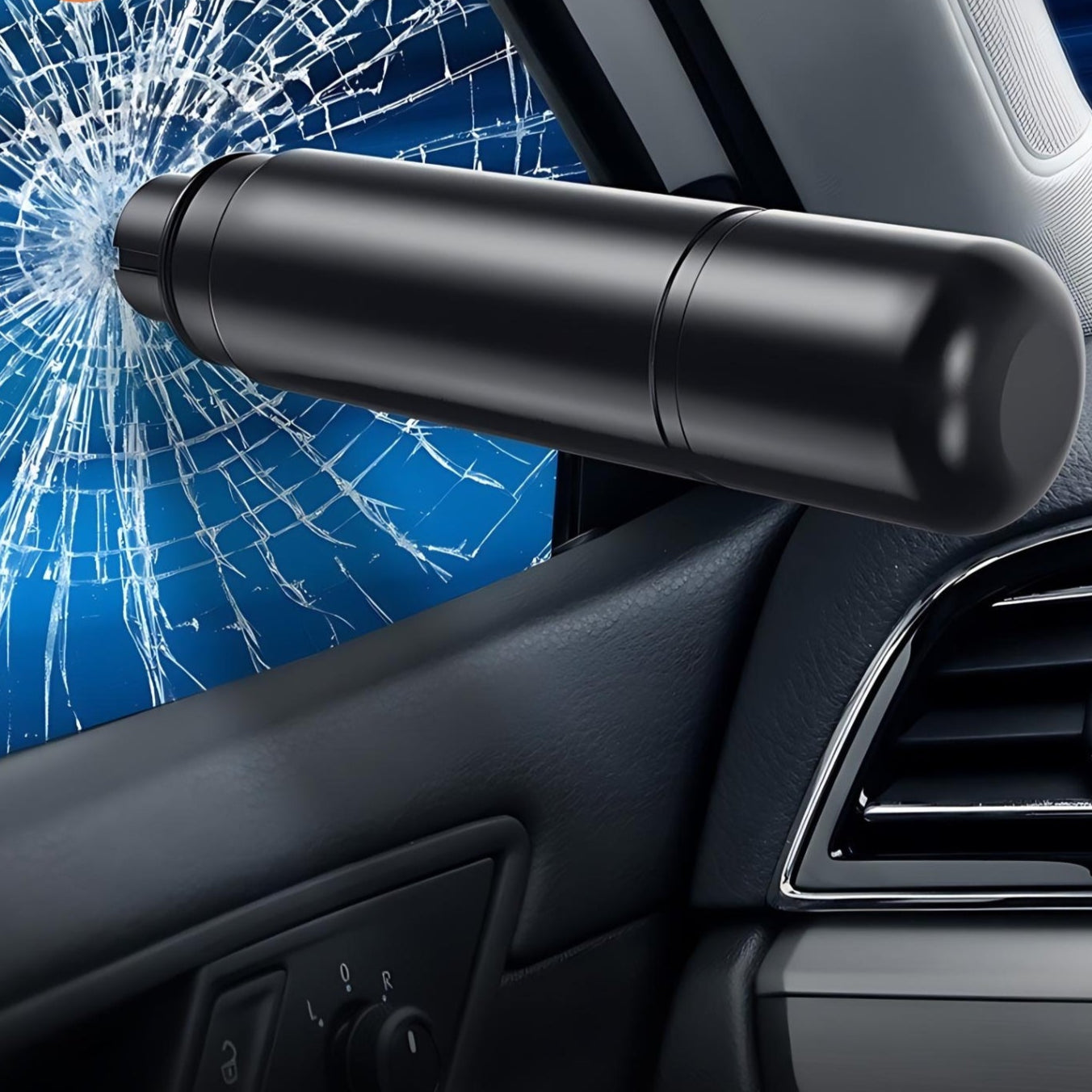 SafetyHammer - Glasbreker in Gordelsnijder