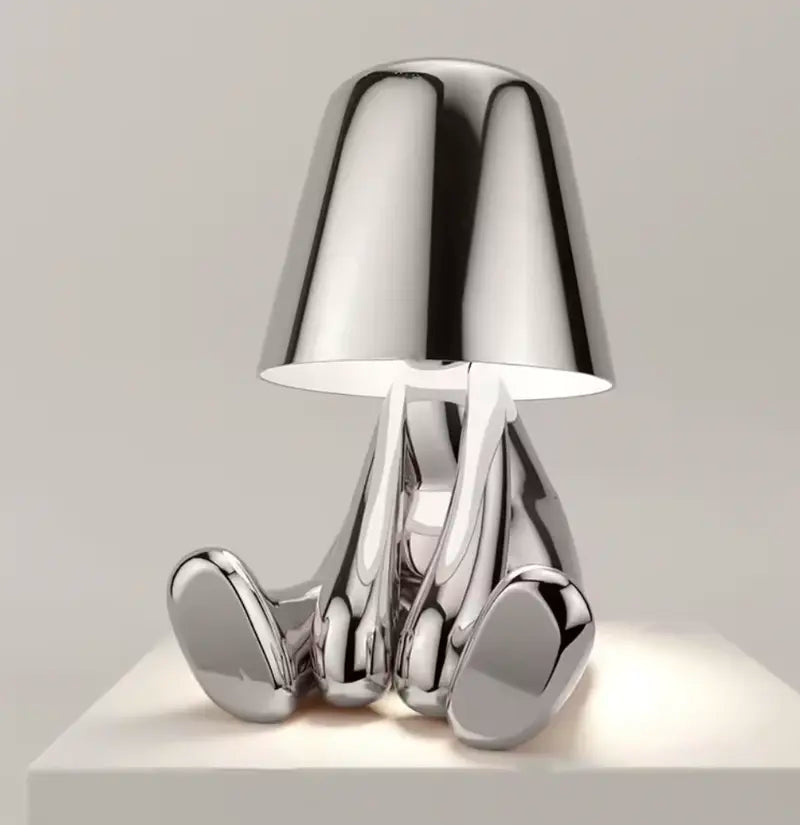 „Der Denker“ – Designlampe