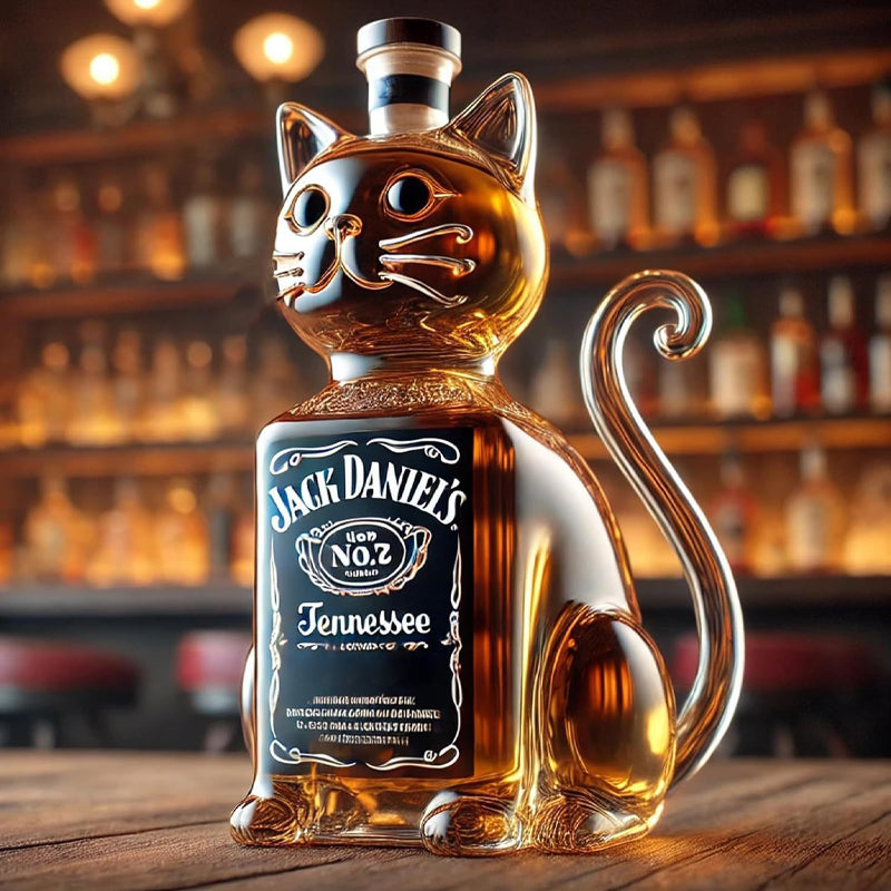 Künstlerische Whiskyflaschen