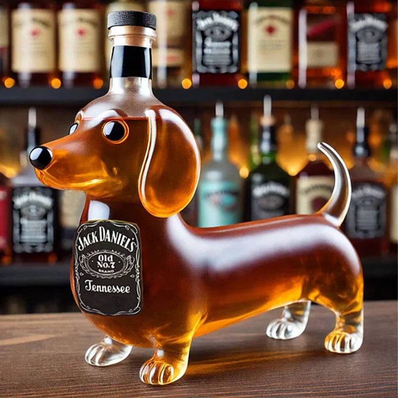 Künstlerische Whiskyflaschen