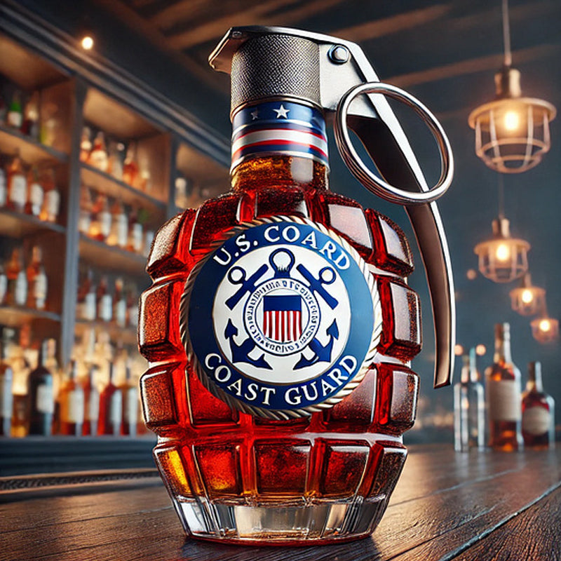 Künstlerische Whiskyflaschen