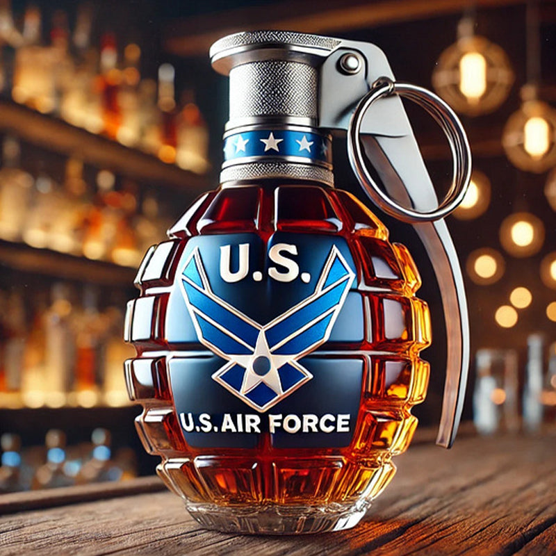 Künstlerische Whiskyflaschen