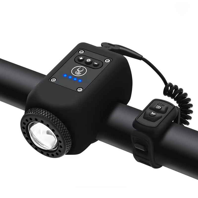 Wasserdichter Fahrradscheinwerfer mit Hupe für den Außeneinsatz