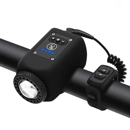 Wasserdichter Fahrradscheinwerfer mit Hupe für den Außeneinsatz