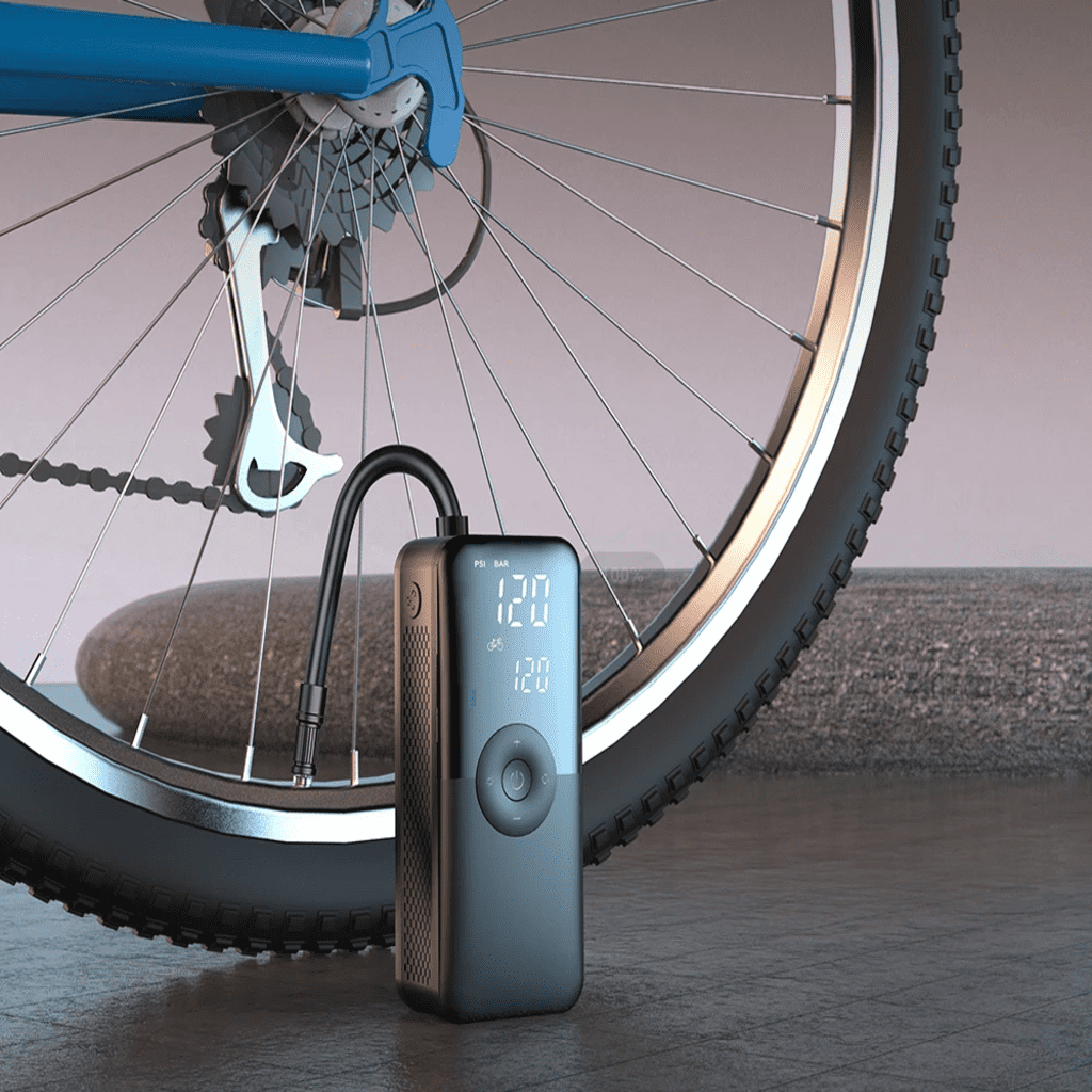 Tragbarer Reifenfüller fürs Auto