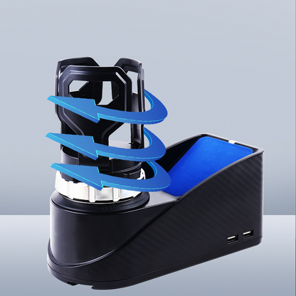 Ausziehbarer Getränkehalter fürs Auto – Installation in einer Sekunde