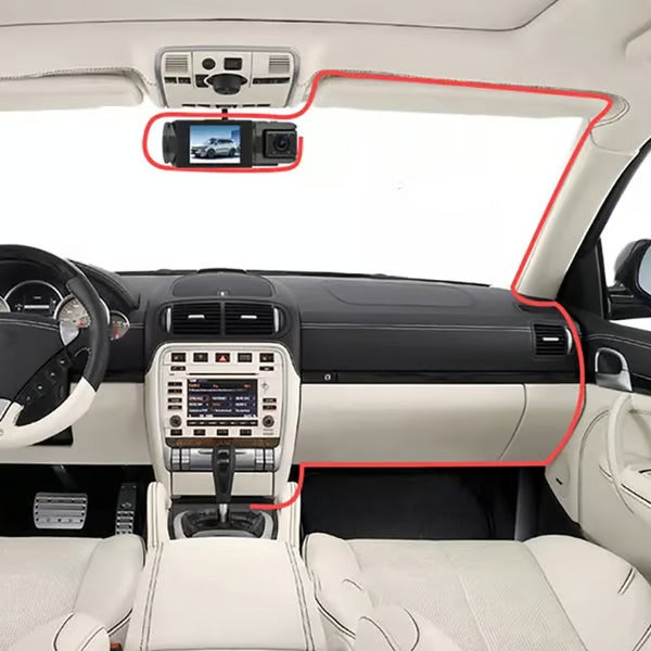 3-Linsen-Auto-DVR-Dashcam