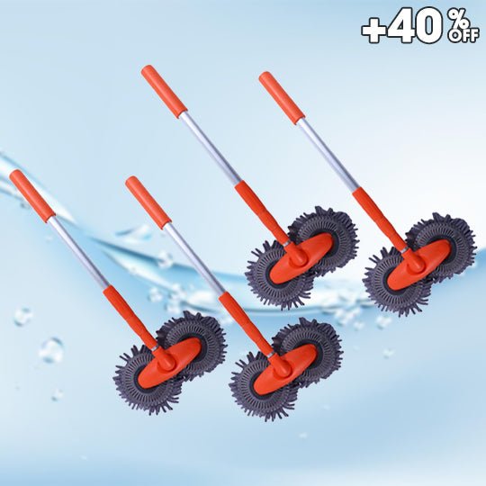 Waschbürste – Einziehbare Doppelschicht-Autowaschbürste